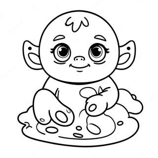 Cute Goo Goo Gaga Baby Coloring Page 66545-52677