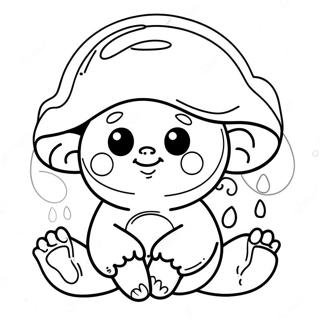 Cute Goo Goo Gaga Baby Coloring Page 66545-52680