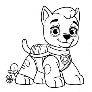 Paw Patrol Rex Coloring Page 66564-52663