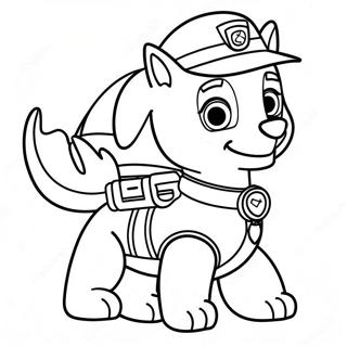 Adventurous Rex From Paw Patrol Coloring Page 66565-52673