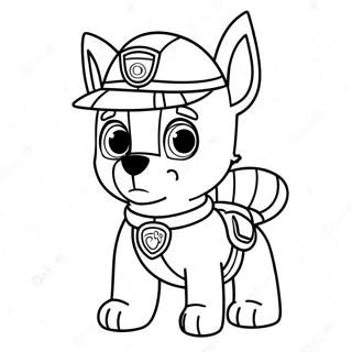 Adventurous Rex From Paw Patrol Coloring Page 66565-52674