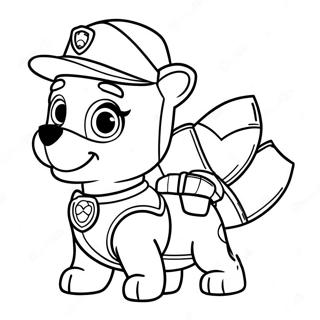 Adventurous Rex From Paw Patrol Coloring Page 66565-52675