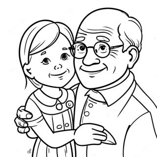 Grandparents Day Coloring Pages