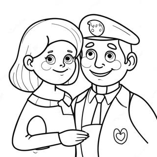 Grandparents Day Coloring Page 6660-5303