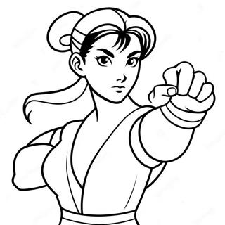 Chun Li Ausmalbild 66614-52704