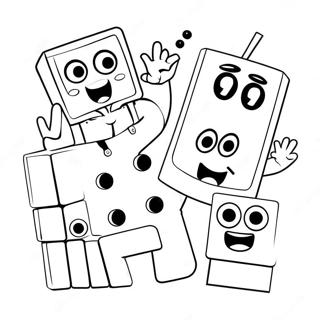 Numberblocks 1000 Coloring Page 66644-52728