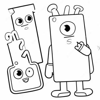 Numberblocks 8 Coloring Page 66664-52746