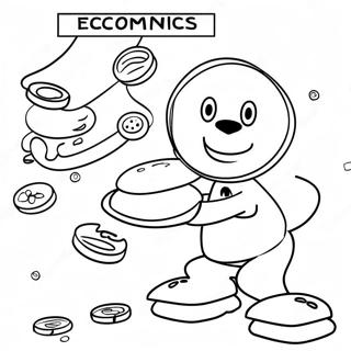 Fun Economics Concepts Coloring Page 66695-52774