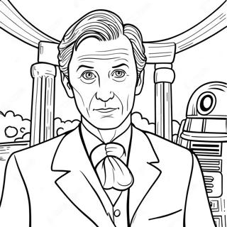 Dr. Who Coloring Pages