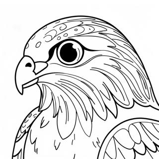 Falcon Coloring Pages