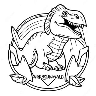 Ark Survival Evolved Coloring Pages