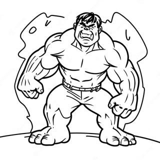 Hulk Among Us Coloring Pages