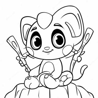 Miraculous Kwamis Coloring Pages