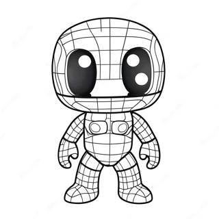 Pagini De Colorat Cu Sackboy 66904-52942