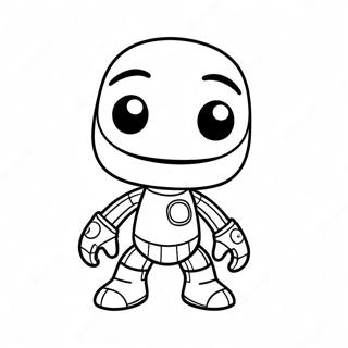 Sackboy Färgläggningssida 66904-52943