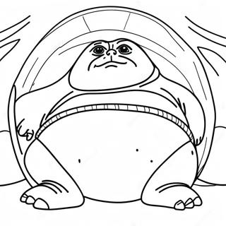 Jabba The Hutt Coloring Pages