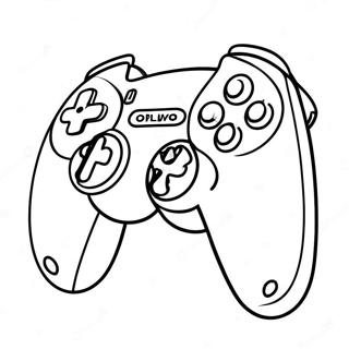 Controller Coloring Page 66944-52971