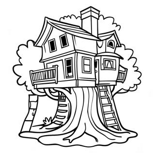 Tree House Mysteries Coloring Page 66964-52987