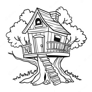 Tree House Mysteries Coloring Page 66964-52988