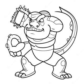 Koraidon Coloring Pages