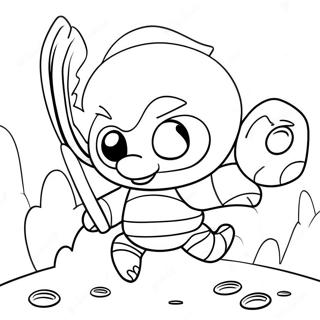 Koraidon In Action Coloring Page 66975-52998