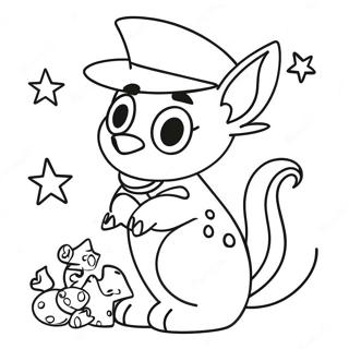 Magic Mixies Coloring Page 6700-5334