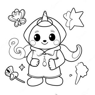 Magic Mixies Coloring Page 6700-5336