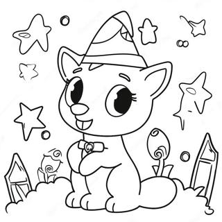 Magic Mixies Coloring Pages