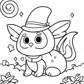 Enchanting Magic Mixies Coloring Page 6701-5330