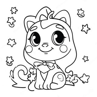 Enchanting Magic Mixies Coloring Page 6701-5331