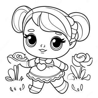 Lol Dolls Coloring Page 67034-53043