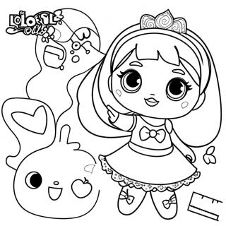 Lol Dolls Coloring Page 67034-53044