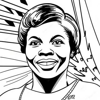 Wilma Rudolph Coloring Page 67044-58982