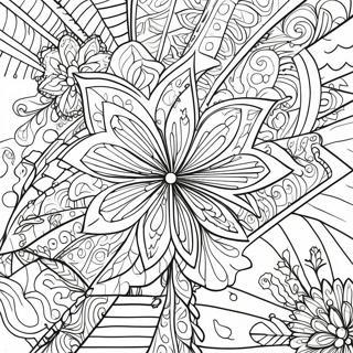 Red X Coloring Pages