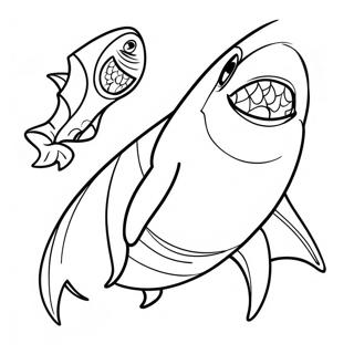 Shark Tale Coloring Page 67064-53066