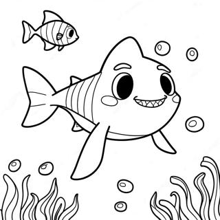 Shark Tale Coloring Page 67064-53068