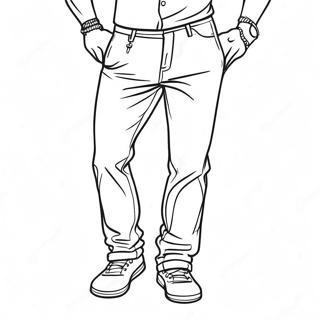 Basic Pants Coloring Page 67144-53117