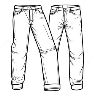 Basic Pants Coloring Page 67144-53119