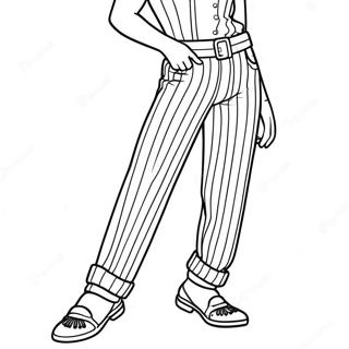 Striped Pants Coloring Page 67145-53137