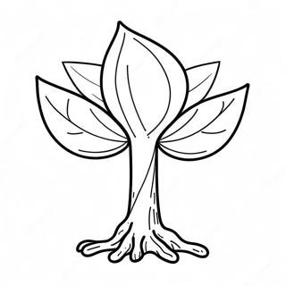 Sprout Coloring Pages