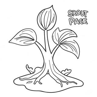 Sprout Coloring Page 67154-53136