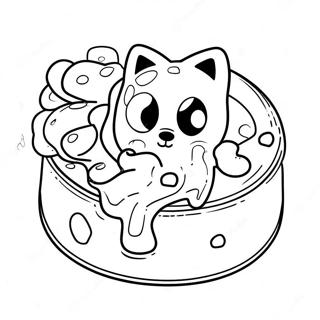 Cream And Cheese Sonic Coloring Pages