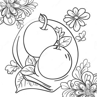 Festive Shana Tova Coloring Page 67285-53246