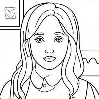 Daria Song Coloring Page 67314-53259