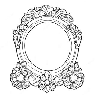 Mirror Coloring Pages