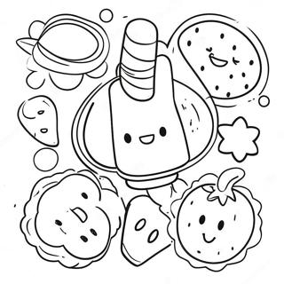 Aesthetic Stickers Coloring Page 67344-53286