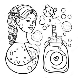 Aesthetic Stickers Coloring Page 67344-53288