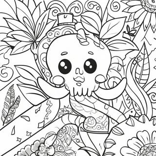 420 Themed Adult Coloring Page 67354-53293