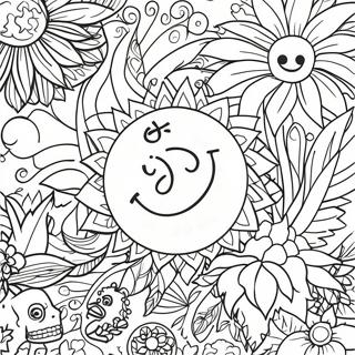 420 Themed Adult Coloring Page 67354-53295