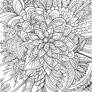 Relaxing Mandala 420 Coloring Page 67355-53302